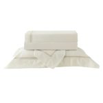 Jogo De Cama 300 Fios Nuance Kacyumara Off White/Fend