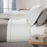 Jogo De Cama 300 Fios Nuance Kacyumara Off White/Fend