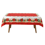 Toalha De Mesa 6 Lugares 140x210cm Natal Dohler Athenas