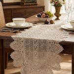 Trilho De Mesa Grego Rose