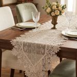 Trilho De Mesa Grego Rose