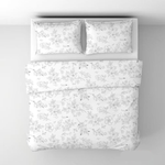 Jogo De Cama Microfibra Portugal Prata