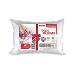 Travesseiro 50x70cm Toque de Rosas Fibrasca