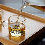 Jogo de 6 Xícaras de Café Good Morning 90ml em Vidro