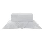 Jogo De Cama 300 Fios Bordado Chantelle Kacyumara Branco