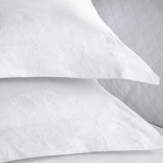 Kit 02 Fronhas 300 Fios 50x70 Kacyumara Bordado Chantelle Branco/Branco
