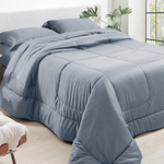 Edredom 300 Fios Satinée Kacyumara  Blue Jeans