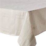 Toalha De Mesa 4 Lugares 150x150cm Champanhe Teka