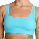 Top Feminino Canelado Basic Seamless Lupo