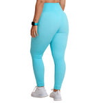 Calça Legging Basic Sem Costura Canelada Lupo