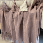 Manta Decorativa 120x180cm Naturale