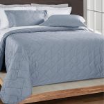Colcha 300 Fios Montrelle Kacyumara Blue Jeans