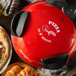 Forno de Pizza Elétrico com Timer e Pedra Refratária 32cm 1200W até 400°C Ariete