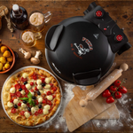 Forno de Pizza Elétrico com Timer e Pedra Refratária 32cm 1200W até 400°C Ariete