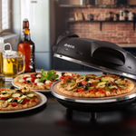 Forno de Pizza Elétrico com Timer e Pedra Refratária 32cm 1200W até 400°C Ariete