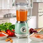Liquidificador  com Copo de Vidro Vintage Verde 1,5L 1000W Ariete 