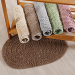 Tapete Oval Decorativo 40x60cm Oazi