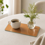 Bandeja Base Retangular de Vidro 15x25cm