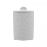 Jogo De Banheiro 2 Peças Cerâmica Sheet Branco