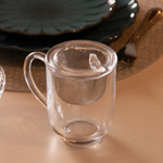 Caneca com Tampa e Filtro Bird 350ml Cristal