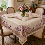 Toalha De Mesa  Estampada 2 Lugares 74x74cm Floral Vime
