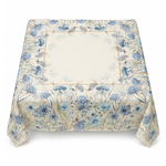 Toalha De Mesa Estampada2 Lugares 74x74cm Hortências Blue