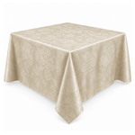 Toalha De Mesa Jacquard Champagne
