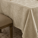Toalha De Mesa Jacquard Champagne