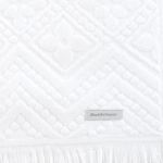 Toalhas 100% Algodão Anis Jacquard Aveludada c/ Franjas Buddemeyer