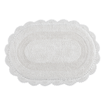 Tapete Decorativo Croche 50x80cm Oval Kacyumara