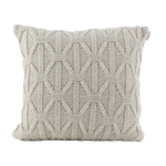 Almofada Trico Mousse Crystal Kacyumara Joy Linho