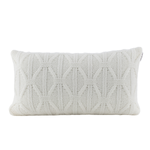 Almofada Trico Mousse Crystal Kacyumara Pérola