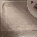 Piso De Banheiro 100% Algodão Linee Trussardi