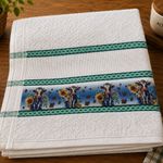Pano De Copa 100% Algodão 70x48cm New Chef Vaca
