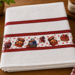 Pano De Copa 100% Algodão 70x48cm New Chef Cesta