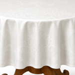 Toalha De Mesa 2 Lugares 100x100cm Rudder Arabescos Off White 