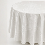 Toalha De Mesa 2 Lugares 100x100cm Rudder Arabescos Off White 