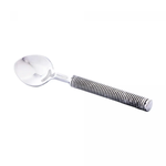 Kit 4 Colheres de Aço Inox Espiral 