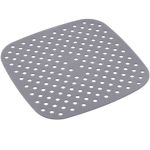 Tapete Protetor de Silicone para Air Fryer Quadrado 18,5cm