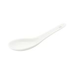 Kit 6 Colheres para Finger Food em Porcelana
