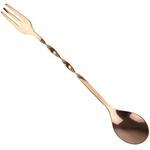 Colher Bailarina com Garfo Tridente em Aço Inox 23cm