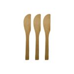 Kit 3 Espátulas de Bambu 16cm