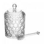 Meleira de Vidro com Pegador Favo 270ml