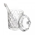 Meleira de Vidro com Pegador Favo 270ml