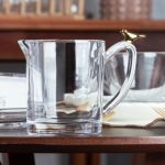 Leiteira Golden Bird 250ml Cristal Ecológico
