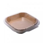 Kit 50 Formas de Papel Descartável para Air Fryer 16 x 16 x 4,5cm