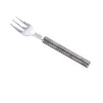 Kit 4 Garfos de Petisco de Aço Inox Espiral 