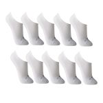 Kit Meia 10 Pares Invisivel Unissex Lupo