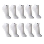 Kit 10 Pares Meia Soquete Cano Curto Algodão Masculina Lupo