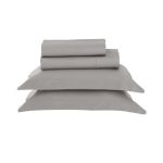 Jogo De Cama 300 Fios Satinée Kacyumara Silver